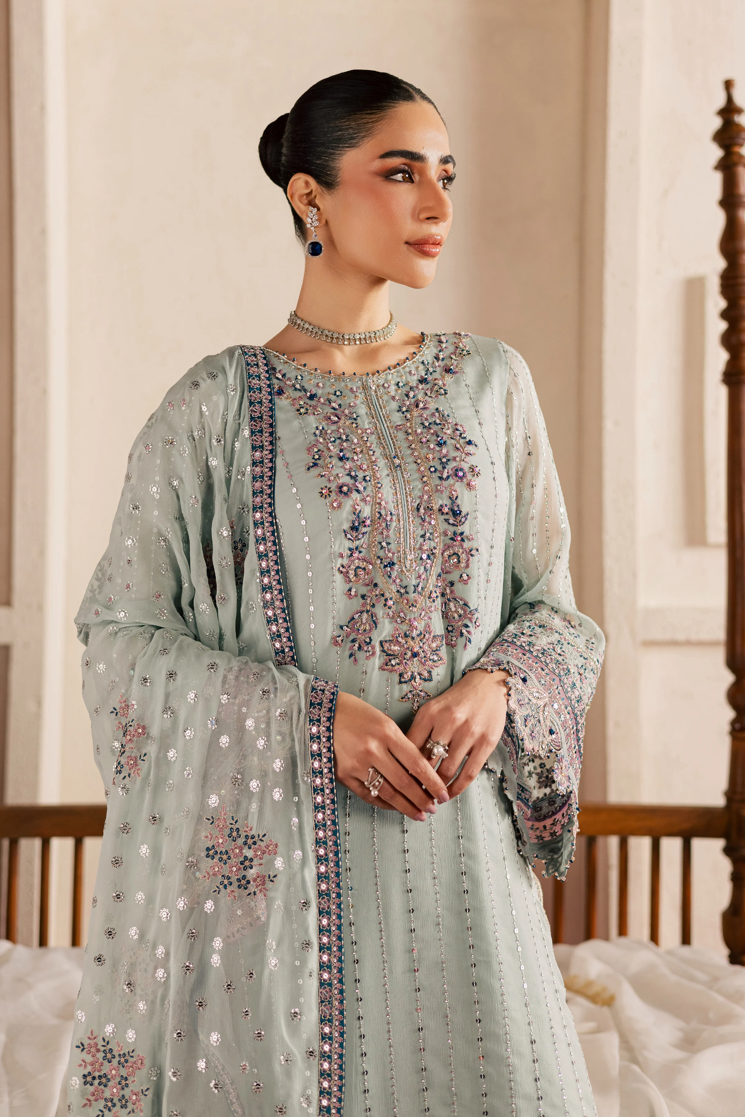 Alaila 3Pc - Festive Luxe Pret - Image 3