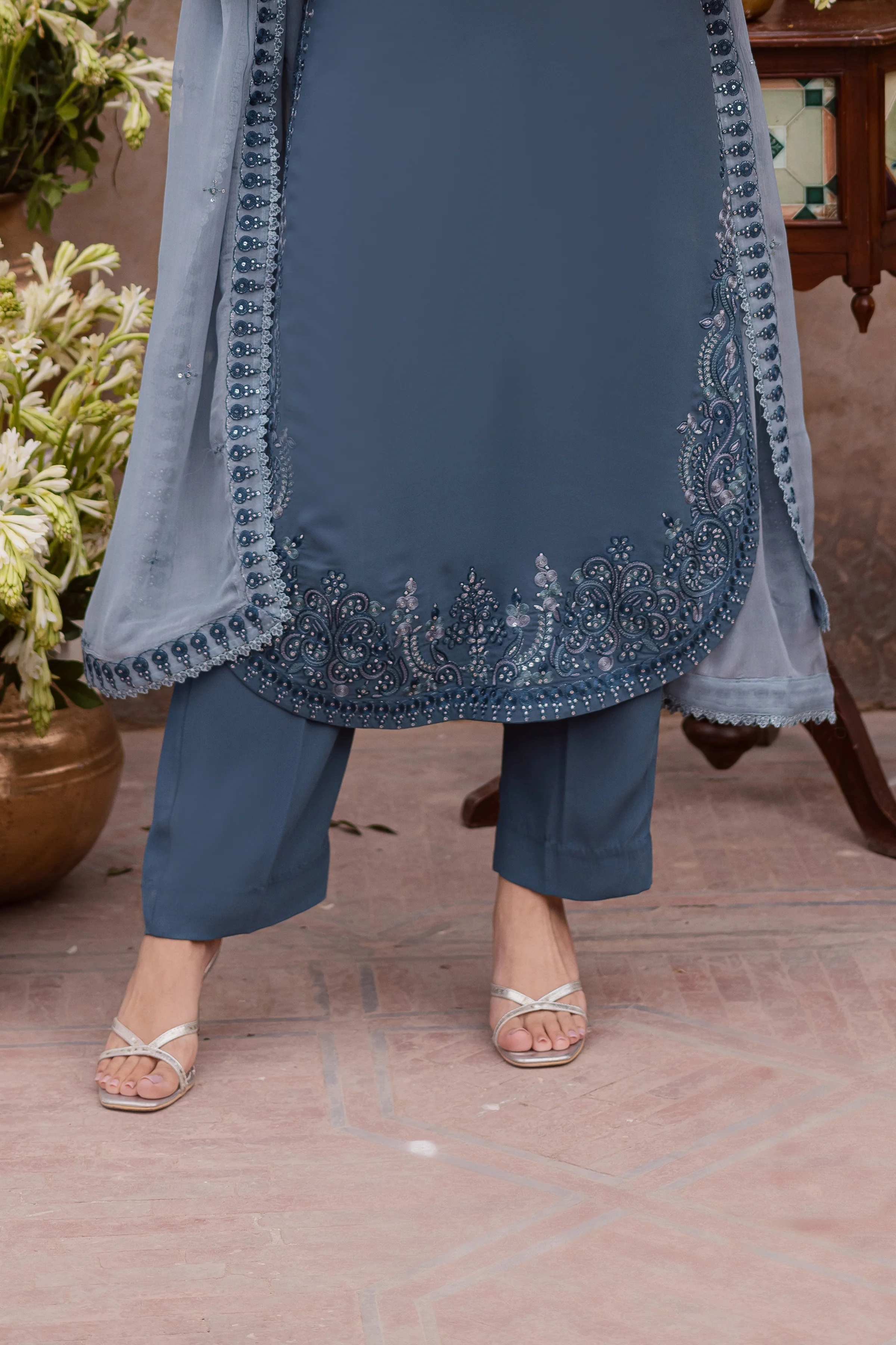 Florina 3Pc - Festive Luxe Pret - Image 7