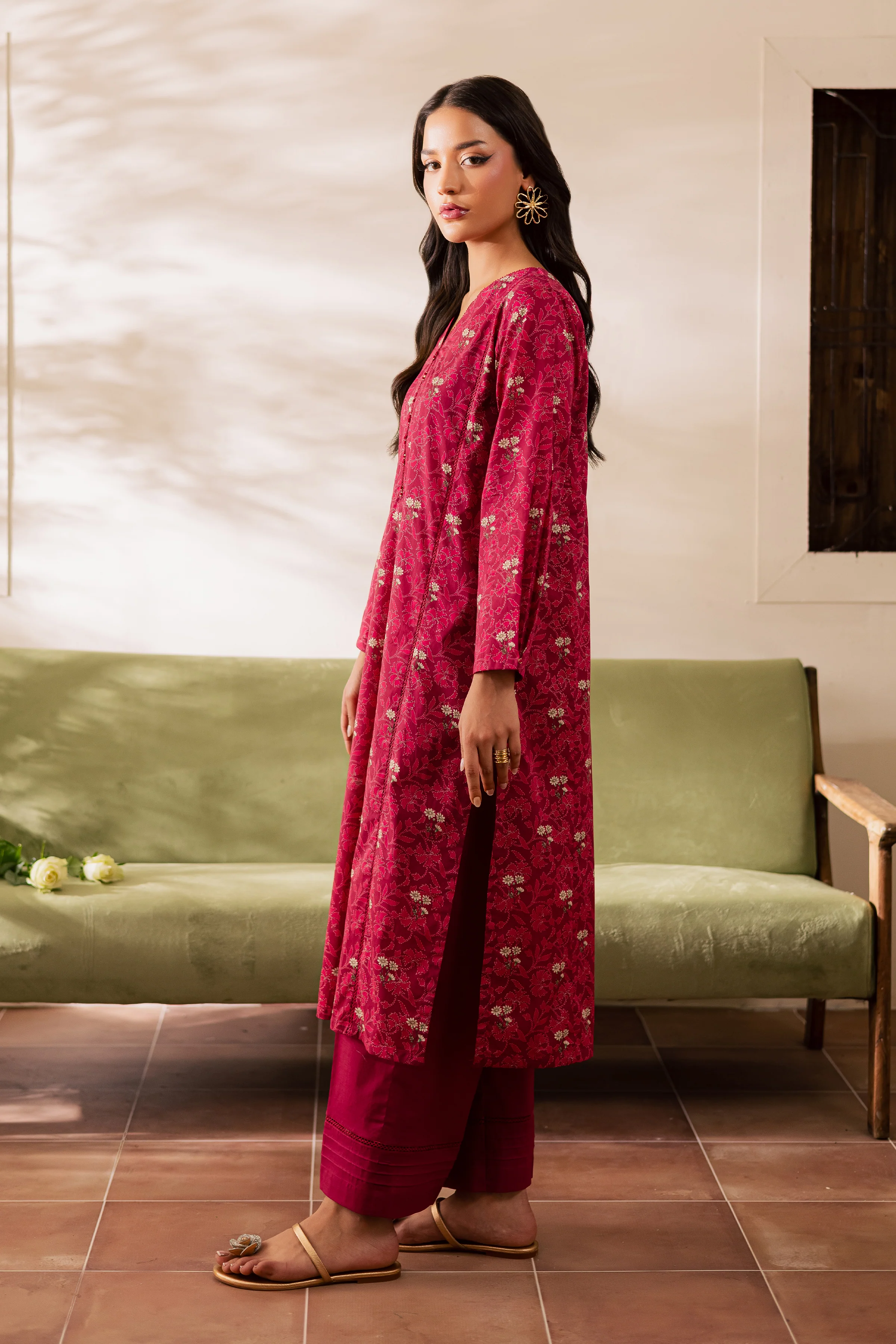 Haima 2Pc - Printed Casual Pret - Image 6