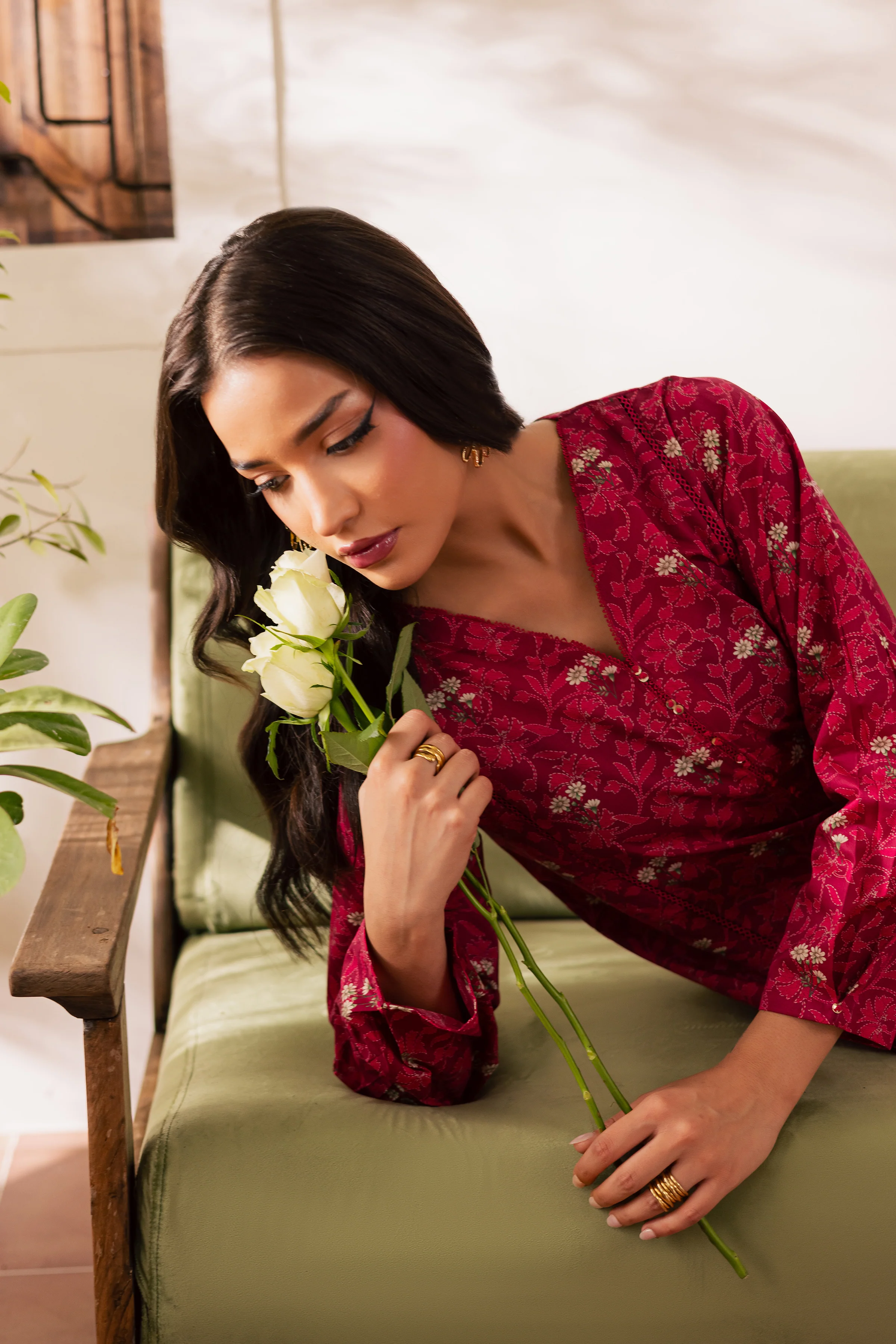 Haima 2Pc - Printed Casual Pret - Image 7