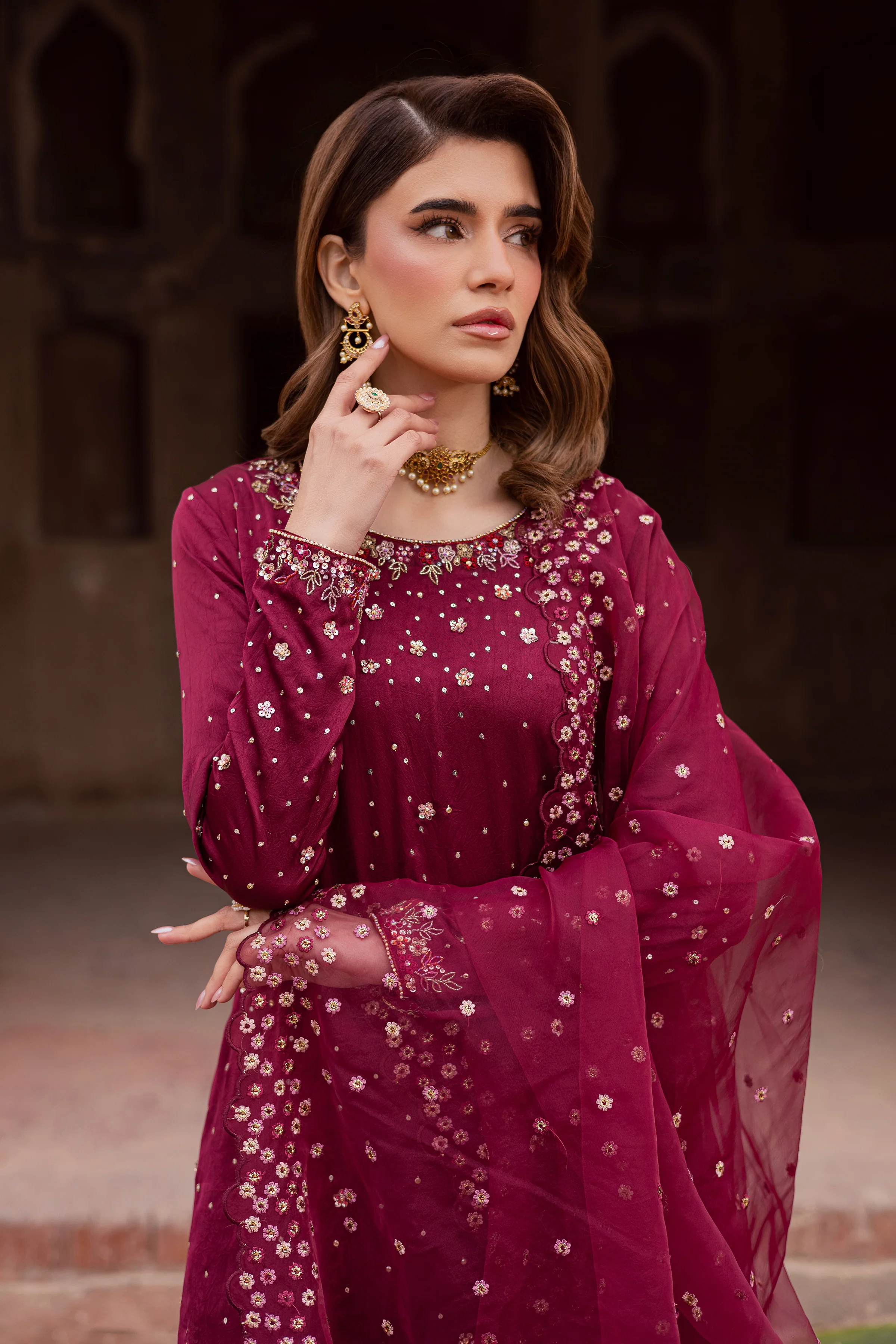 Isleen 3Pc - Festive Luxe Pret - Image 2
