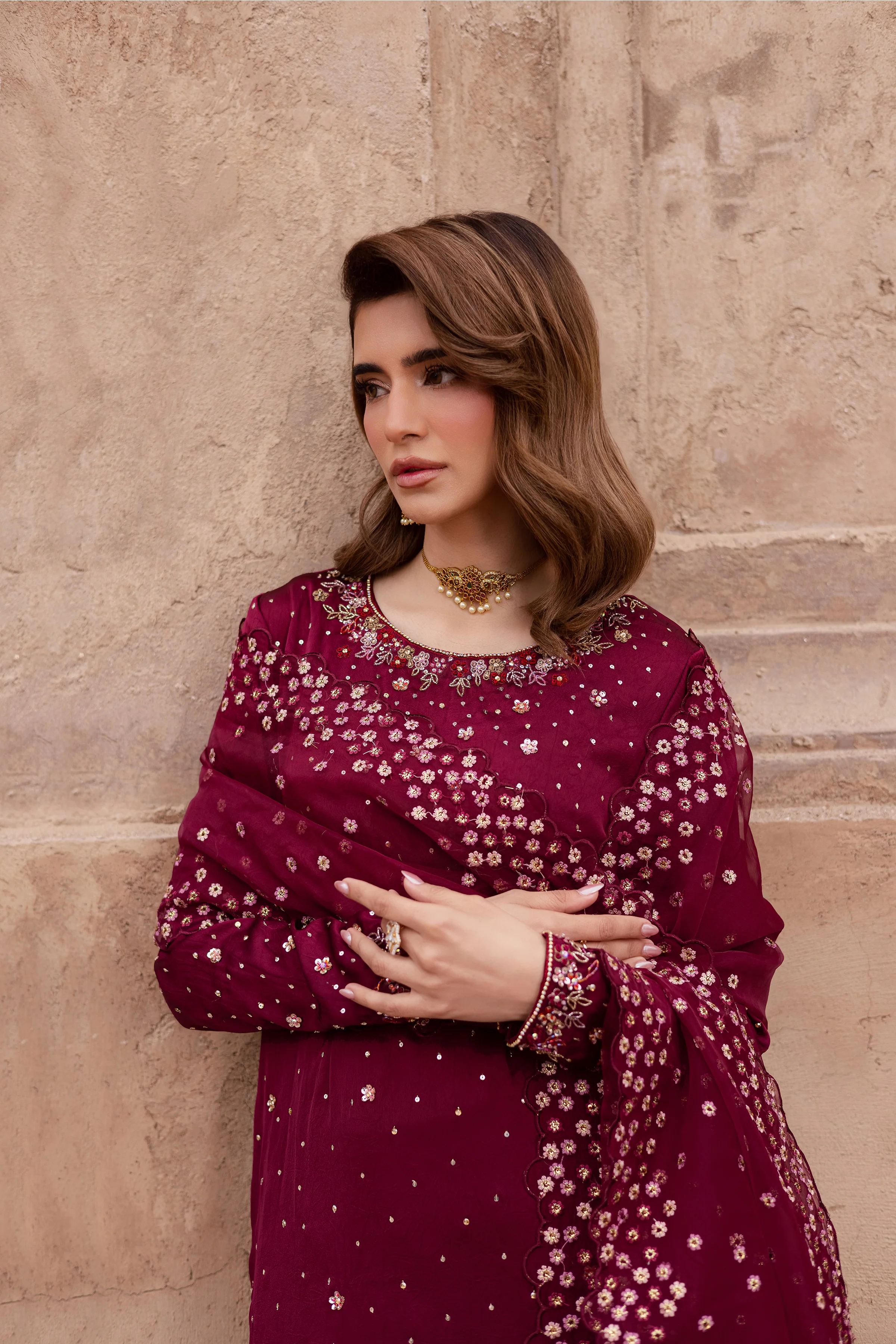 Isleen 3Pc - Festive Luxe Pret - Image 5