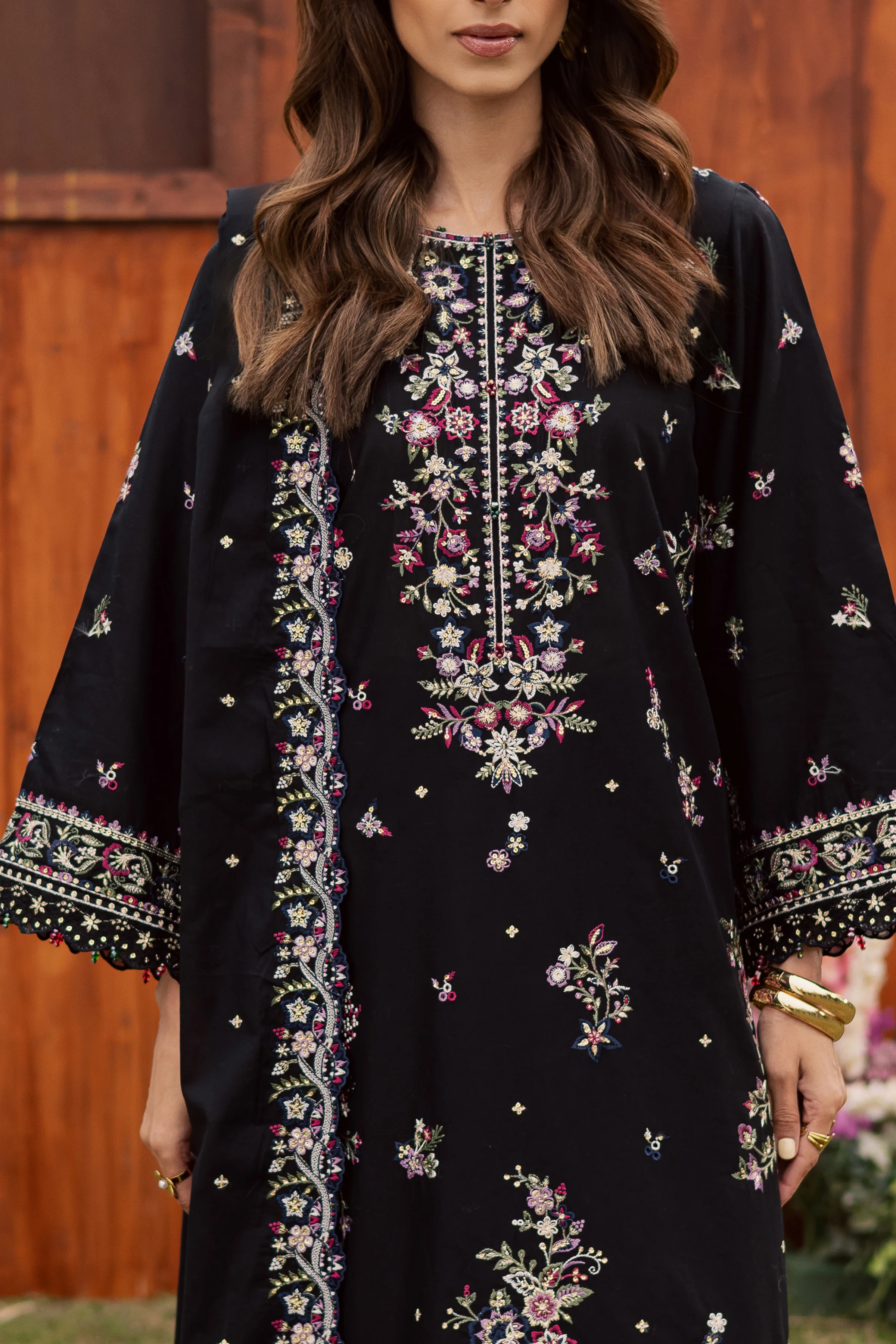 Kynd 3Pc - Festive Embroidered Lawn - Image 8