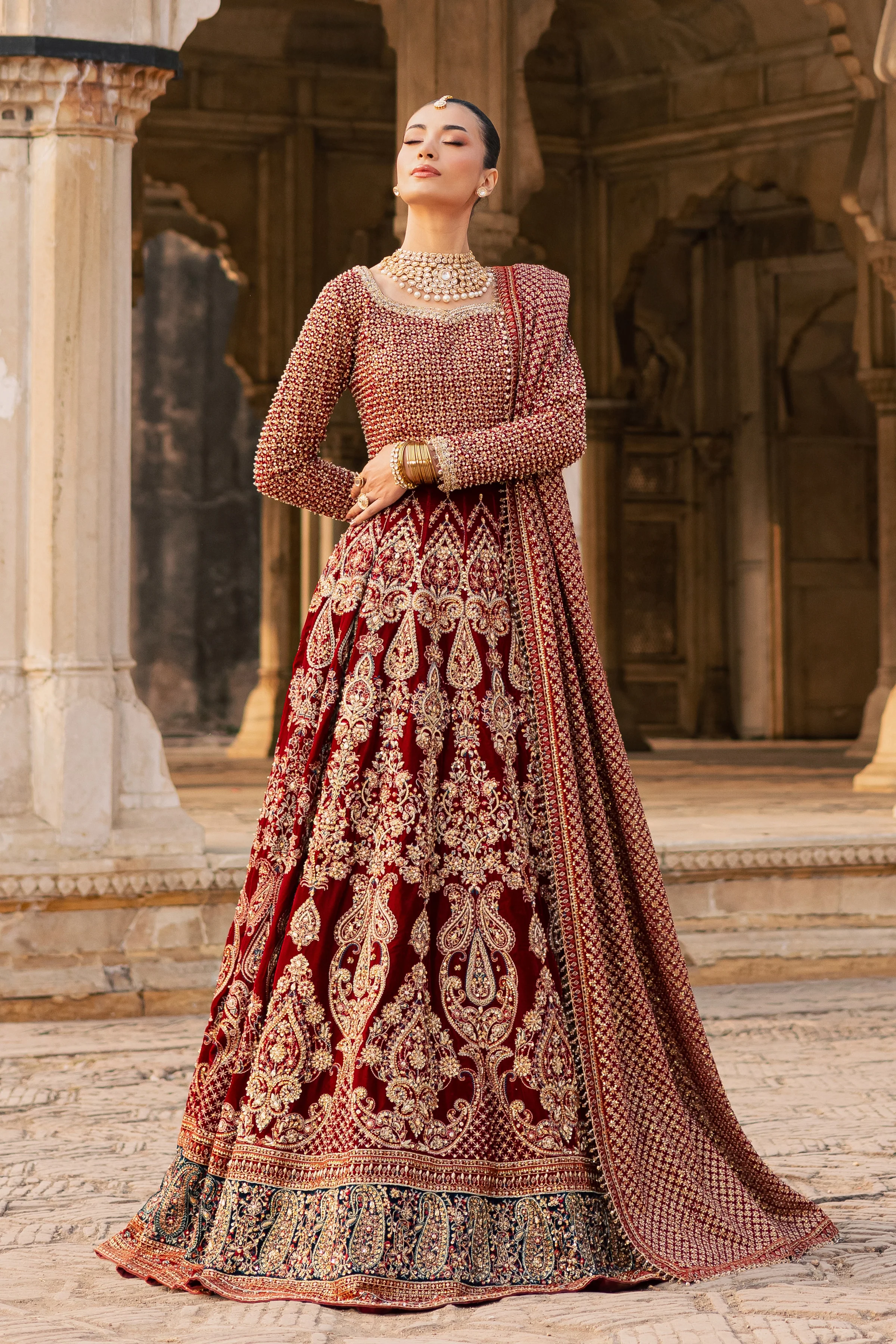 Laaj 3Pc - Bridal Dress - Image 3