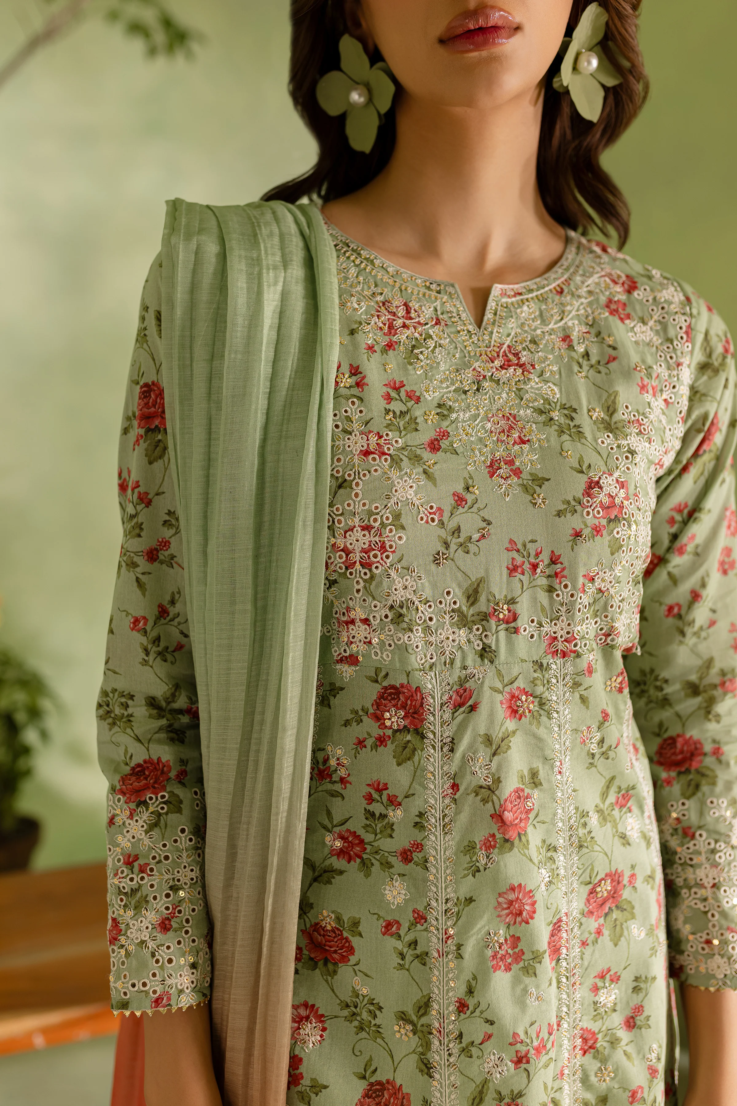 Legacy 3Pc - Printed Lawn Dress - Image 10