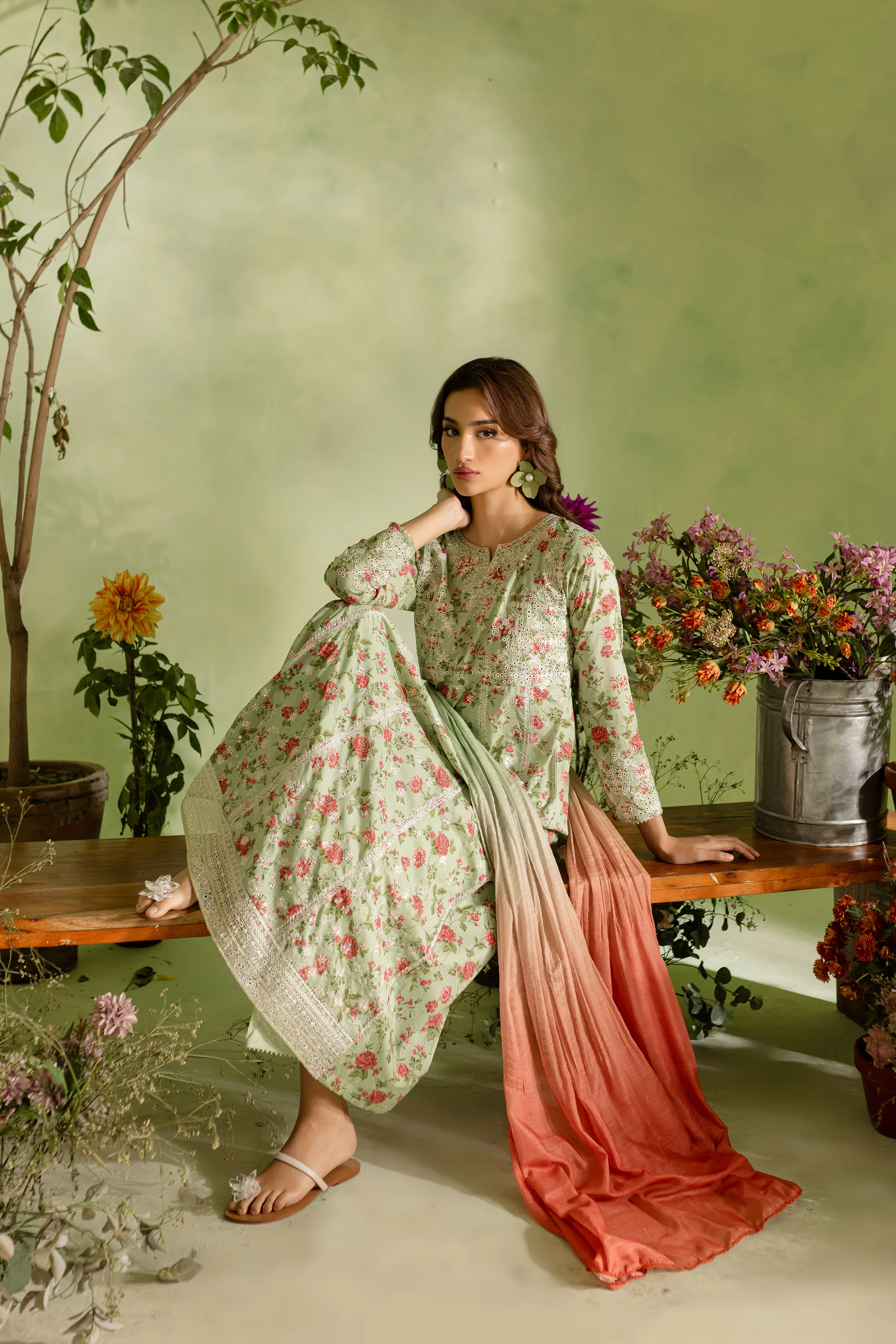 Legacy 3Pc - Printed Lawn Dress - Image 6