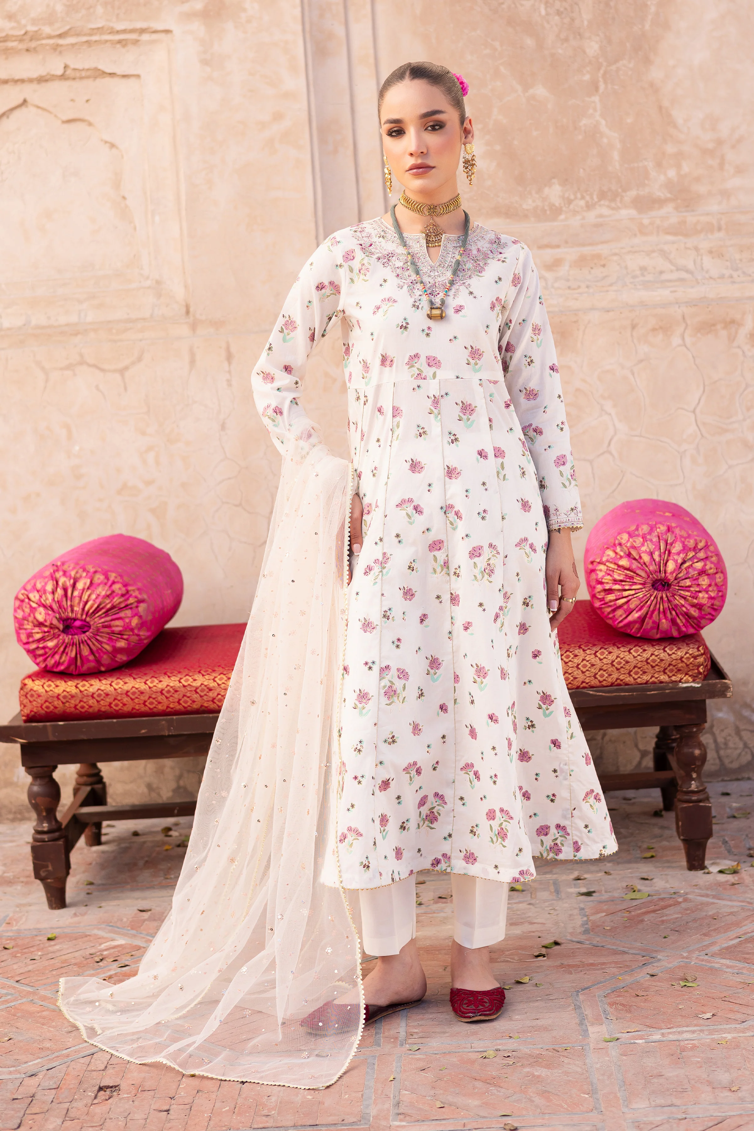 Nayab 3Pc- Printed Lawn Dress - Image 5