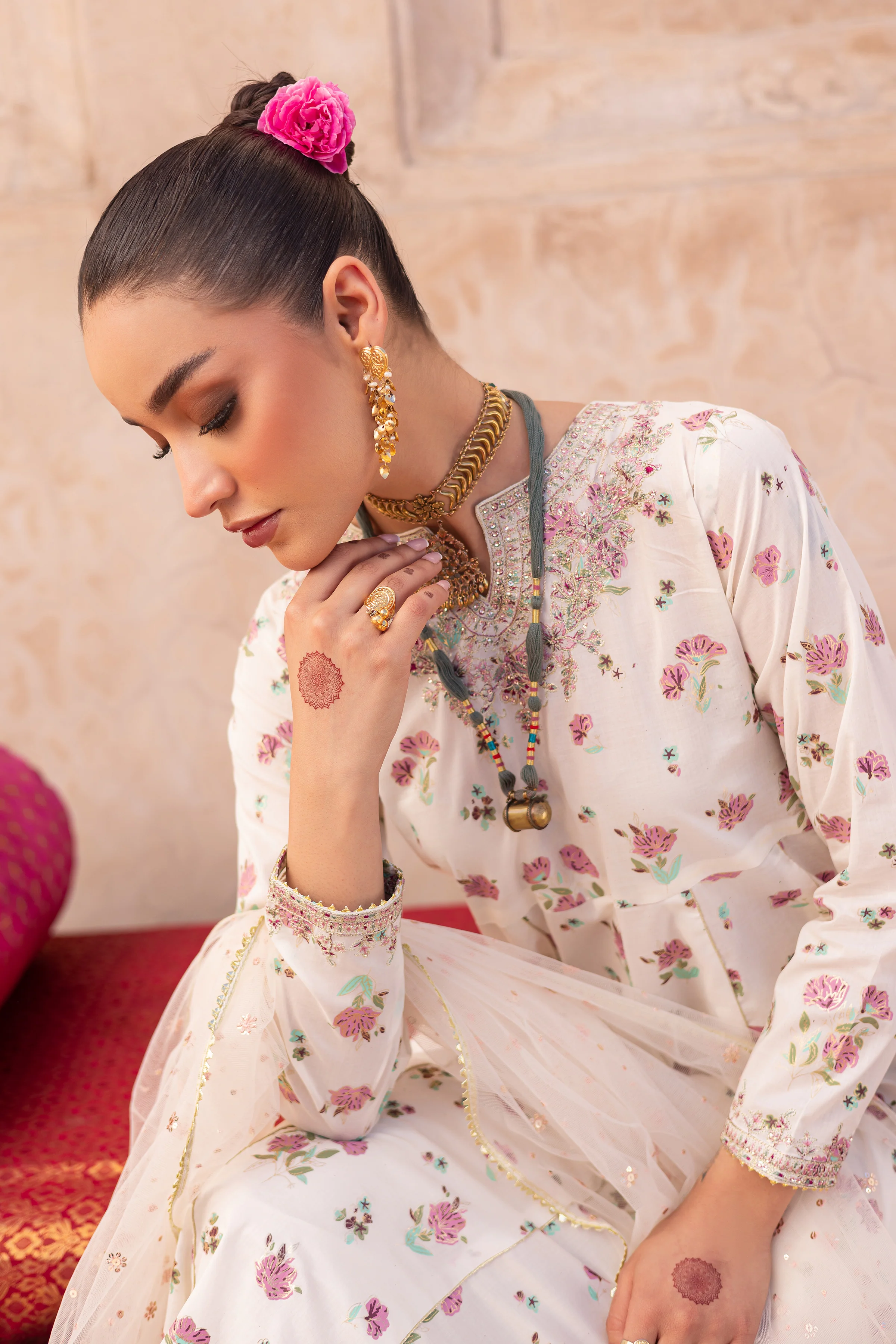 Nayab 3Pc- Printed Lawn Dress - Image 7