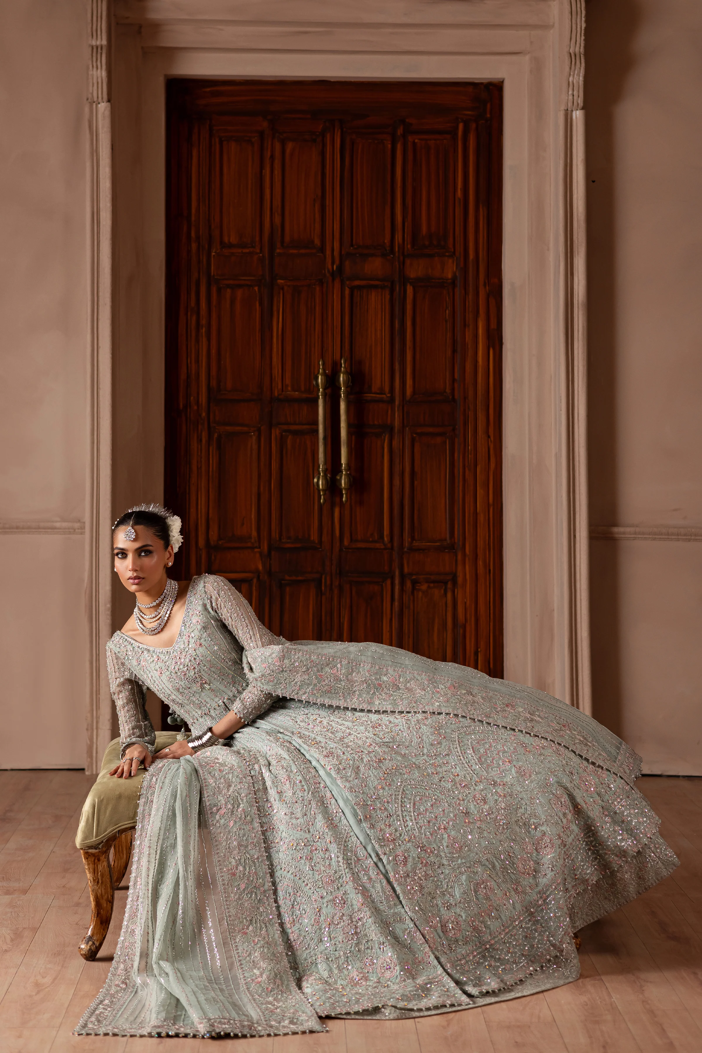 Nile Sehra 4Pc - Bridal Dress - Image 4