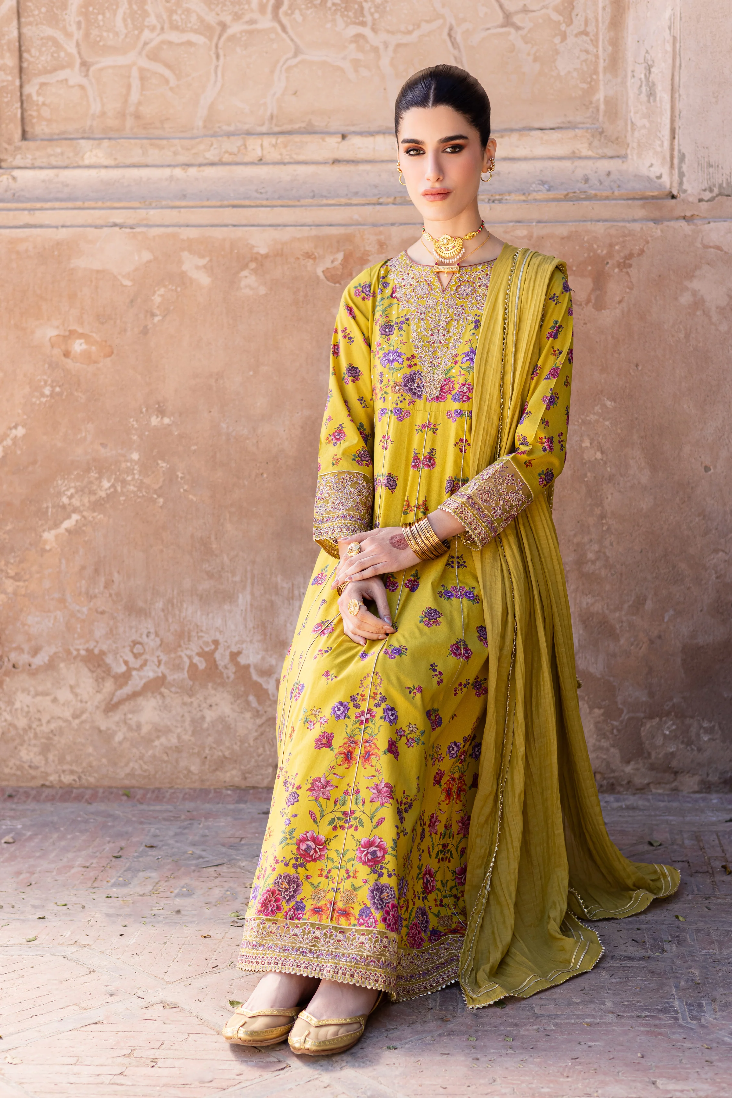 Nirmah 3Pc - Printed Lawn Dress - Image 4