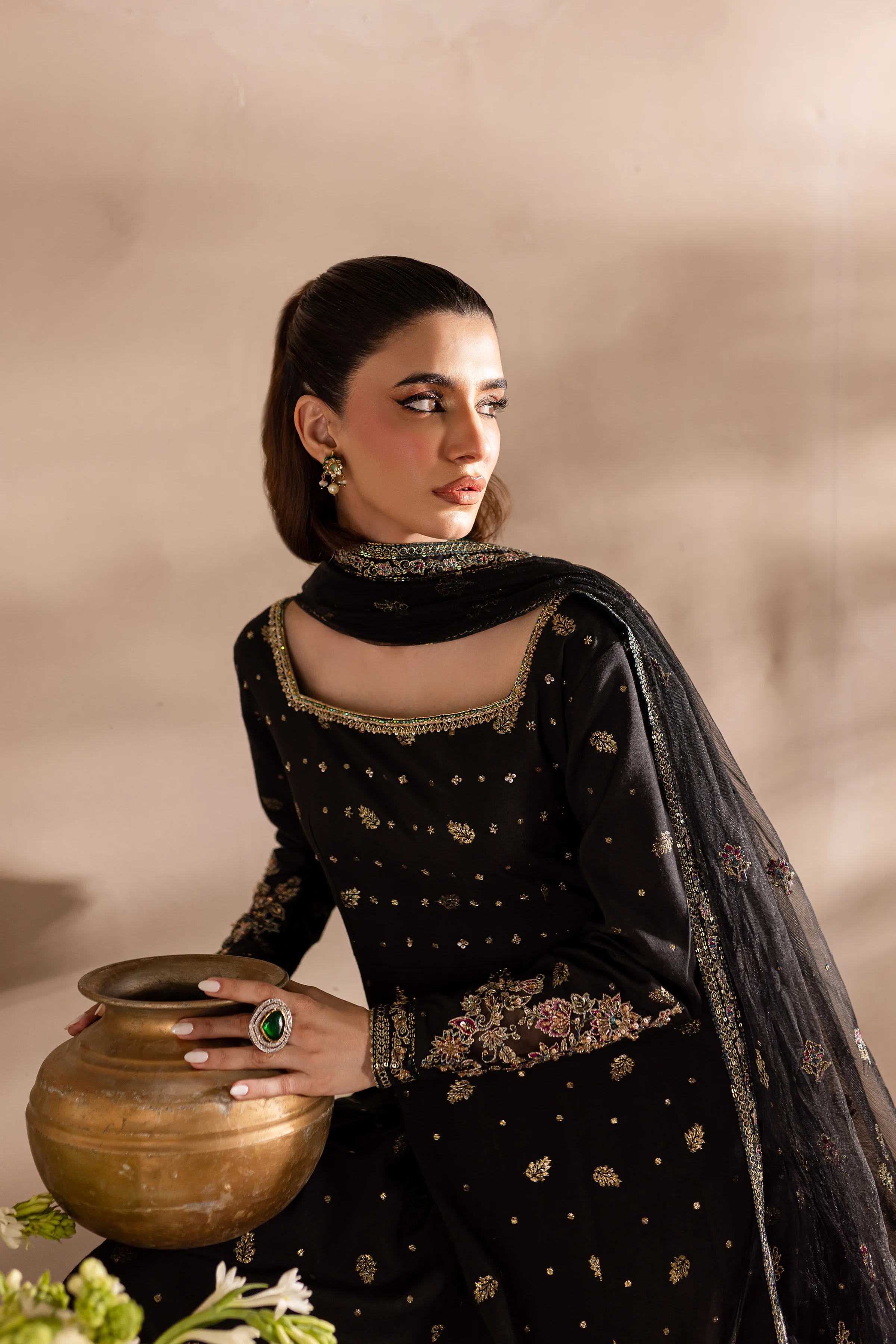 Ruya 3Pc - Formal Dress - Image 3