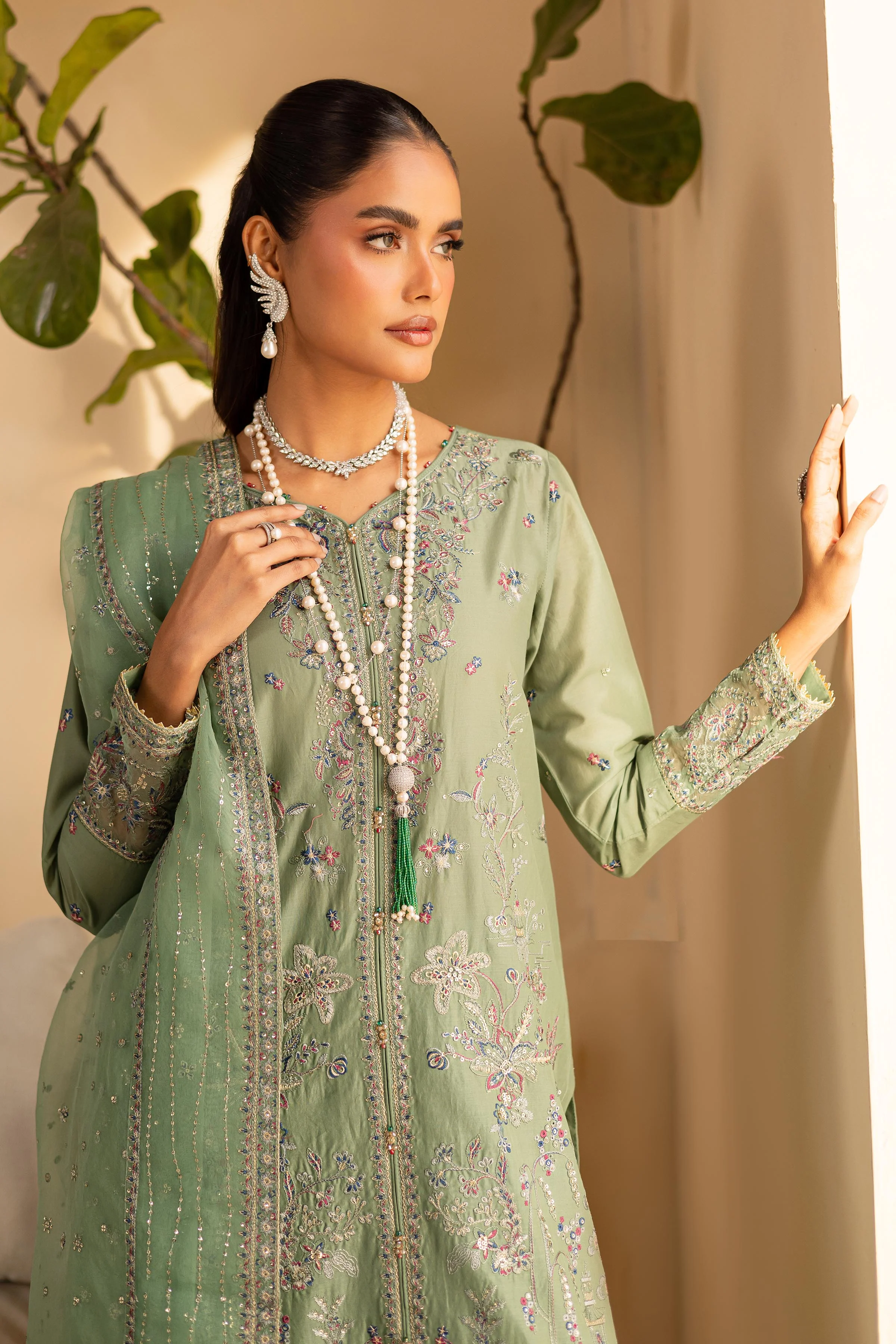 Seyan 3Pc - Embroidered Luxe PIMA - Image 2