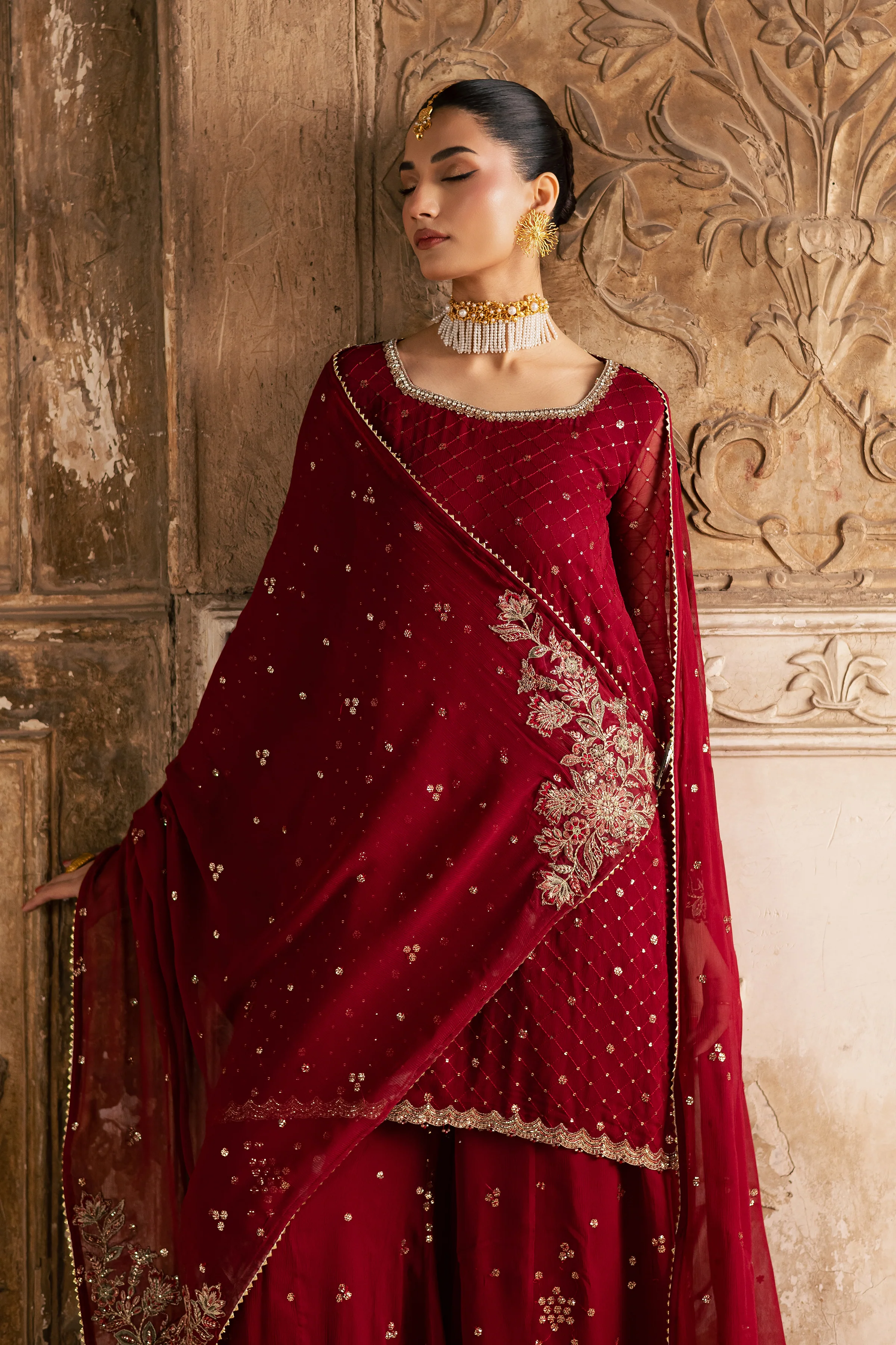Zarmisha 3Pc - Festive Luxe Pret - Image 3