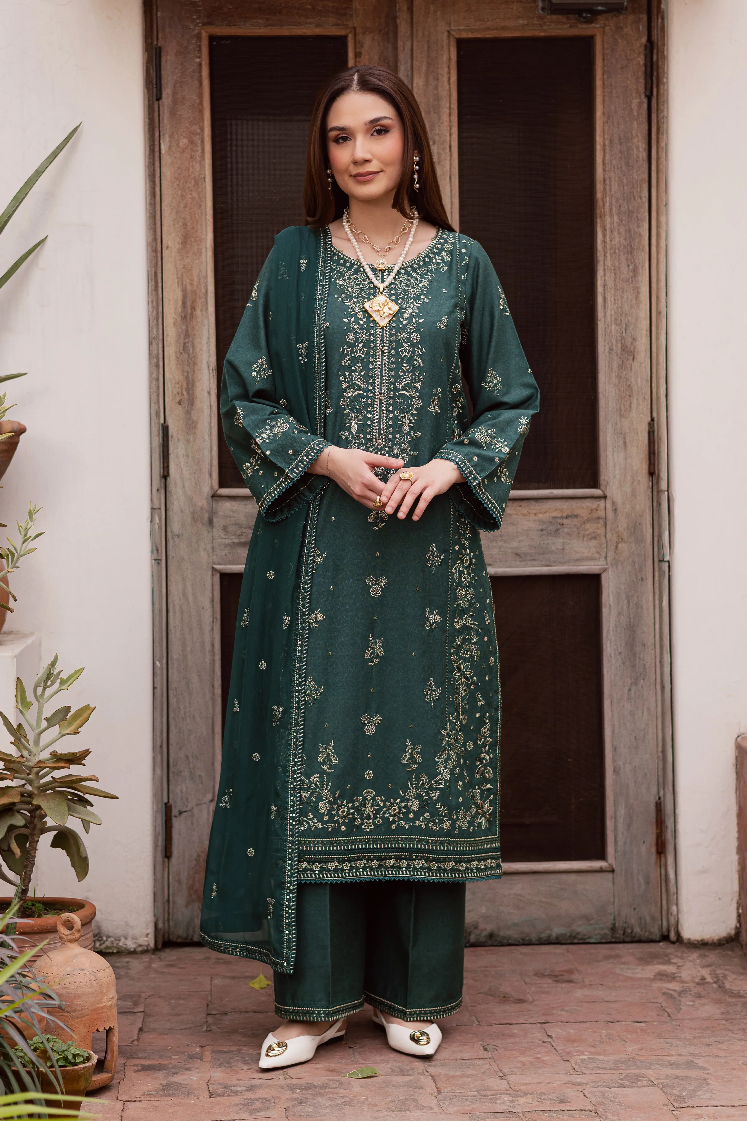 Zorro 3Pc - Embroidered Festive Pret